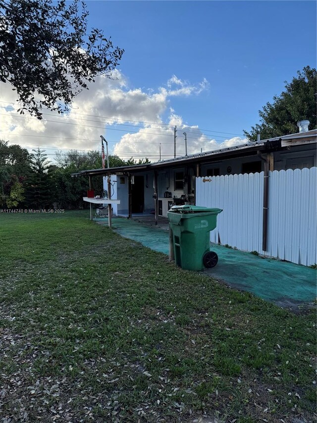 2770 NW 164th Ter, Miami Gardens, FL 33054 - view of yard with a patio area