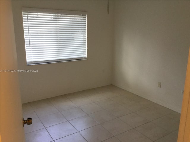 view of empty room