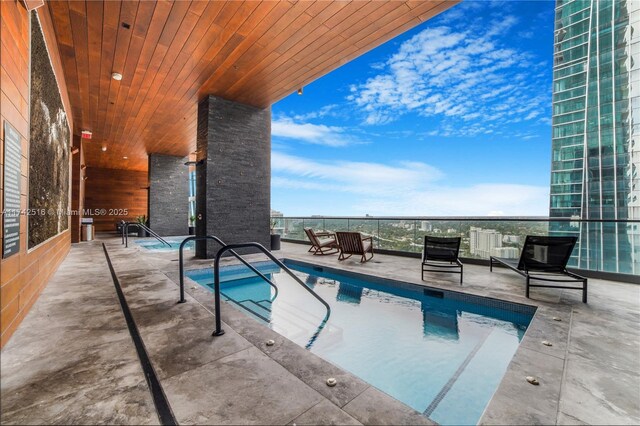 1451 Brickell Ave Unit 5101, Miami, FL 33131 - view of indoor pool