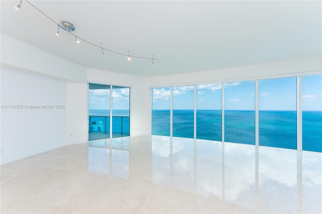2711 S Ocean Dr Unit 3302, Hollywood, FL 33019 - empty room featuring a water view