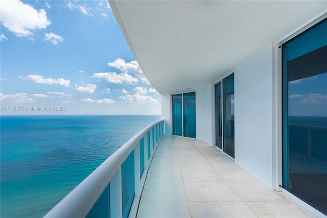 2711 S Ocean Dr Unit 3302, Hollywood, FL 33019 - balcony with a water view
