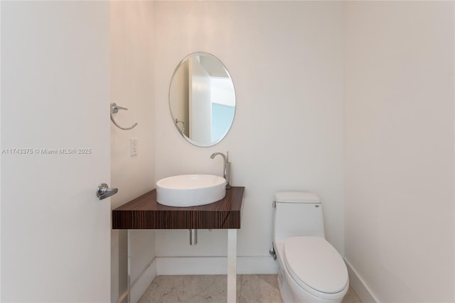 2711 S Ocean Dr Unit 3302, Hollywood, FL 33019 - bathroom with sink and toilet