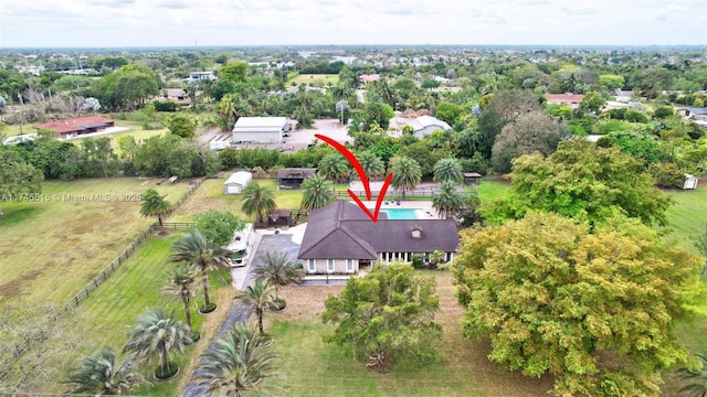 17500 SW 68th Ct, Southwest Ranches, FL 33331 - aerial view