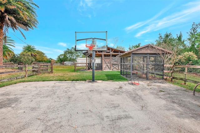 17500 SW 68th Ct, Southwest Ranches, FL 33331 - exterior space featuring fence