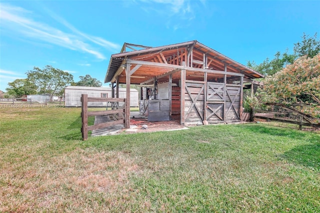 17500 SW 68th Ct, Southwest Ranches, FL 33331 - view of outbuilding with fence and an outdoor structure