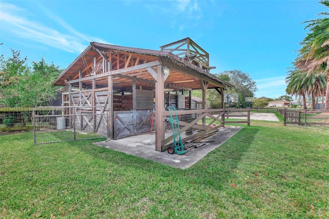 17500 SW 68th Ct, Southwest Ranches, FL 33331 - exterior space with an exterior structure and an outdoor structure