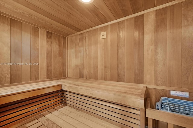 view of sauna / steam room