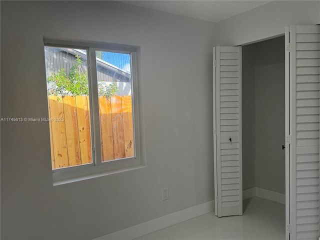 view of unfurnished bedroom