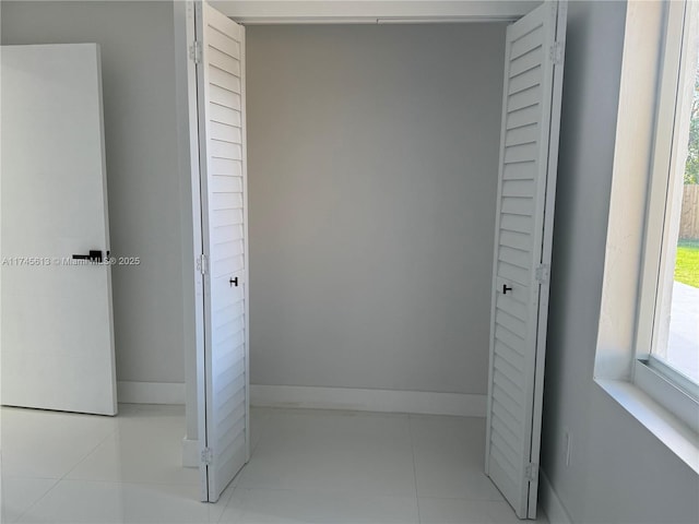 view of closet