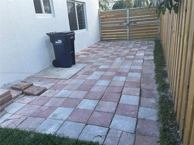 view of patio