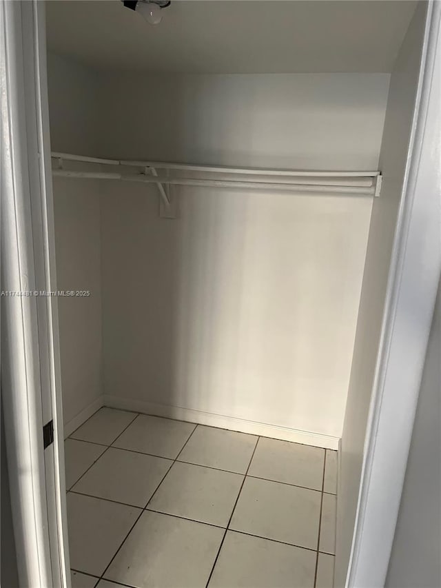 view of closet