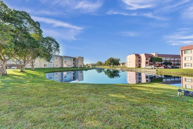 view of water feature