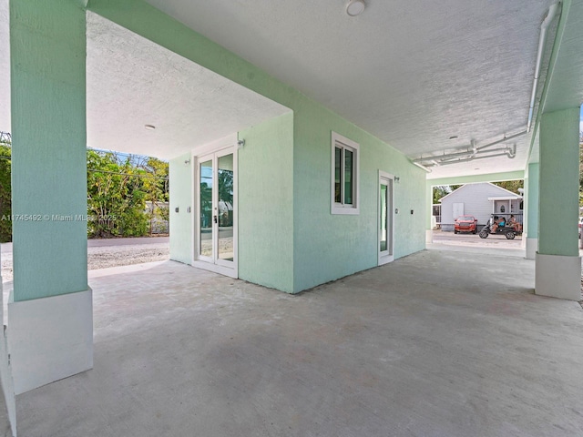 view of patio / terrace with french doors