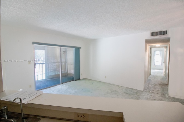 7511 S Oriole Blvd Unit 201, Delray Beach, FL 33446 - carpeted empty room with a textured ceiling