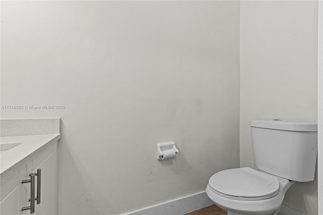 17356 SW 21st St, Miramar, FL 33029 - half bathroom featuring vanity and toilet