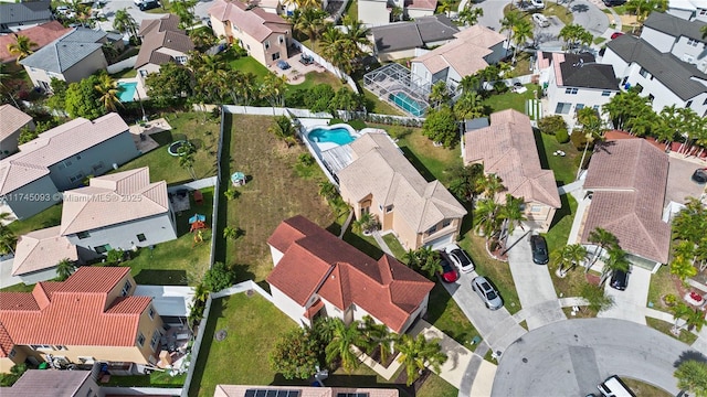 17356 SW 21st St, Miramar, FL 33029 - aerial overview of property's location featuring nearby suburban area and a pool