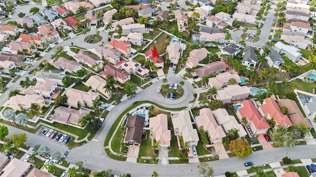 17356 SW 21st St, Miramar, FL 33029 - aerial overview of property's location featuring nearby suburban area
