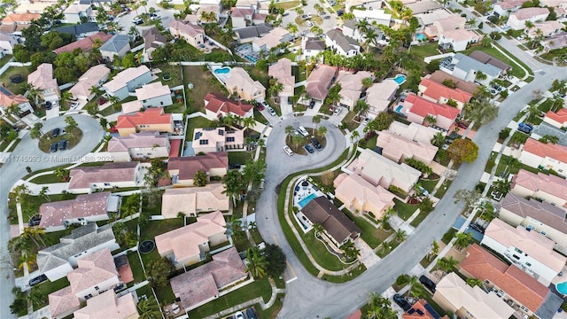 17356 SW 21st St, Miramar, FL 33029 - aerial view of property and surrounding area featuring nearby suburban area