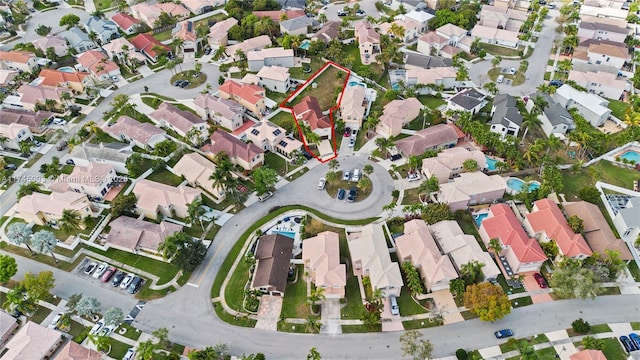 17356 SW 21st St, Miramar, FL 33029 - aerial view of property and surrounding area with nearby suburban area