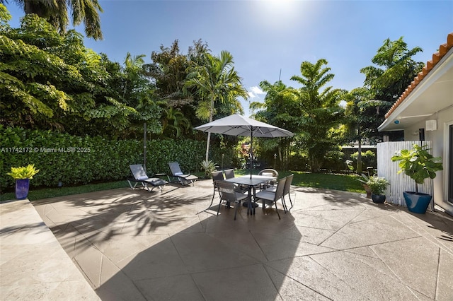 view of patio / terrace