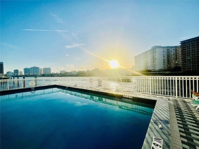 view of swimming pool