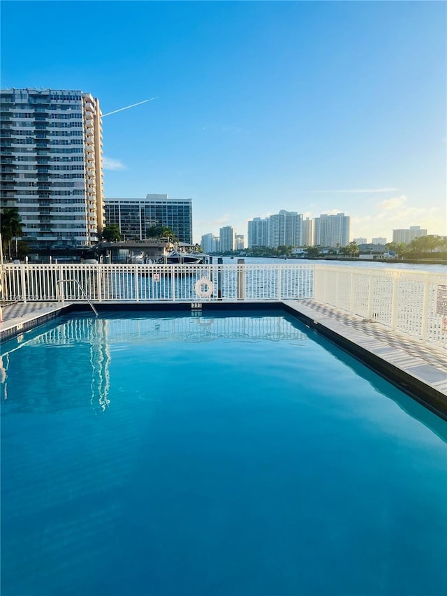 view of swimming pool