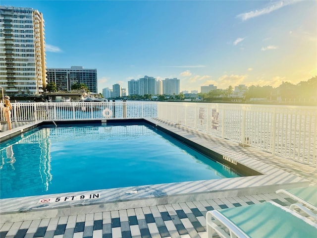 view of swimming pool