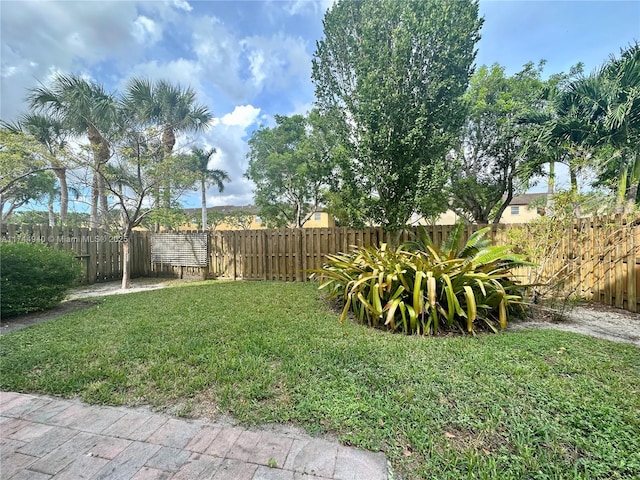 view of yard