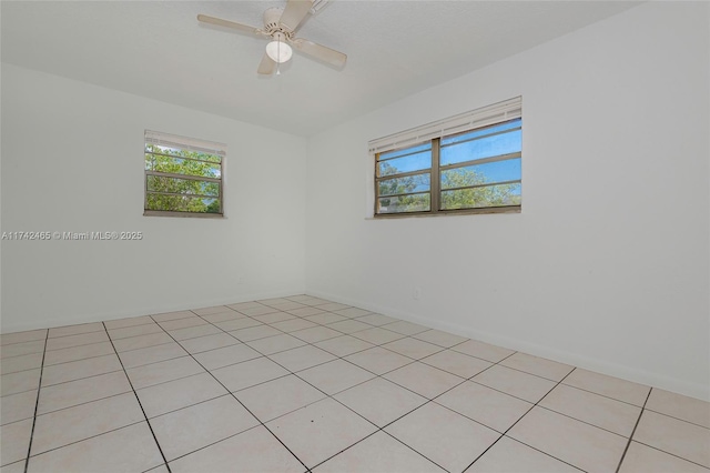 1300 NW 7th Pl, Fort Lauderdale, FL 33311 - spare room with healthy amount of natural light and a ceiling fan