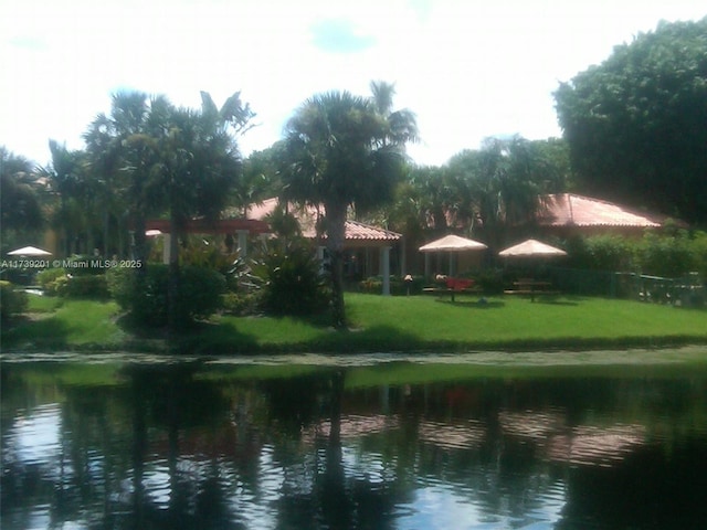 10717 Cleary Blvd Unit 203, Plantation, FL 33324 - surrounding community featuring a yard and a water view