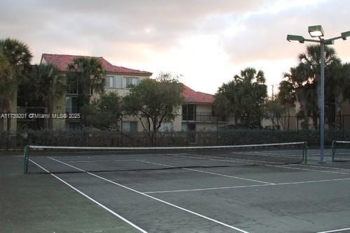 view of sport court