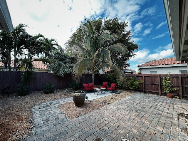 view of patio