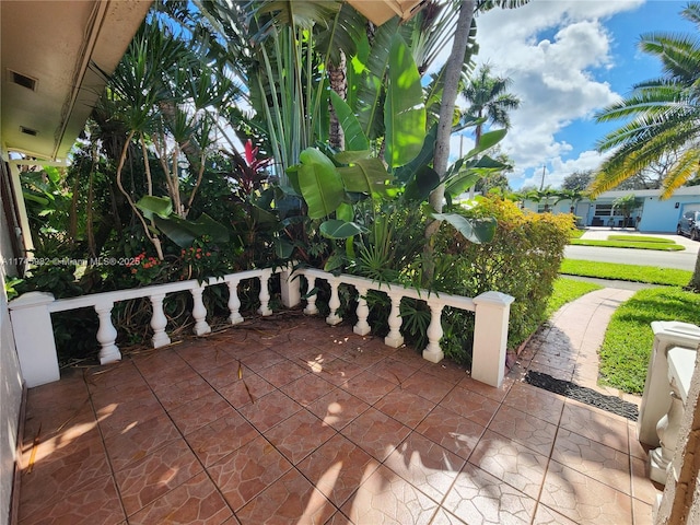 view of patio