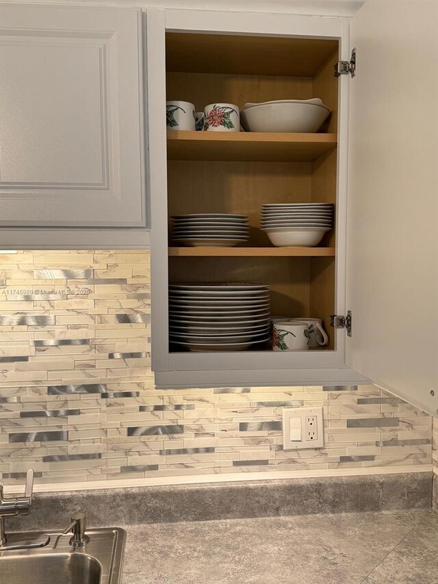 4770 NW 21st St Unit 208, Lauderhill, FL 33313 - kitchen view of open shelves and a sink