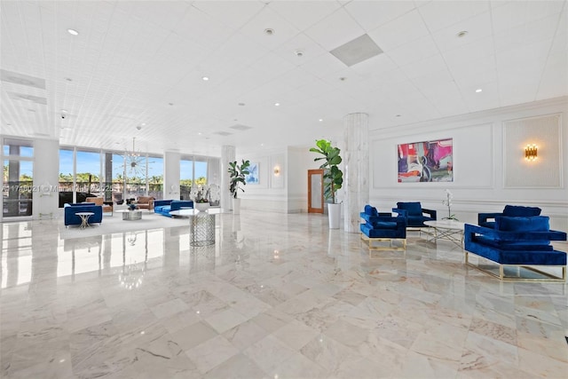 view of lobby