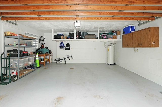 16520 SW 80th Ave, Palmetto Bay, FL 33157 - garage featuring electric water heater and a garage door opener