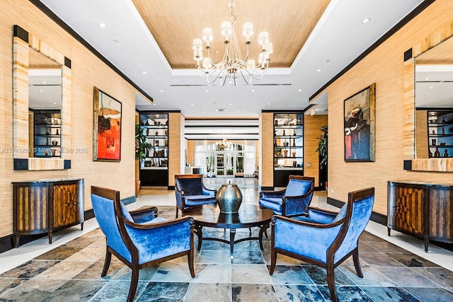 510 NW 84th Ave Unit 640, Plantation, FL 33324 - common area featuring recessed lighting and crown molding