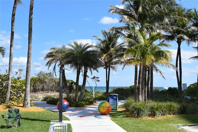 view of property's community
