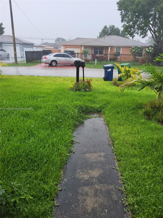 view of yard