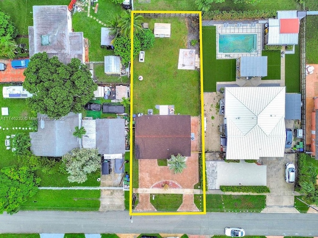 713 SW 6th Ave, Hallandale Beach, FL 33009 - birds eye view of property