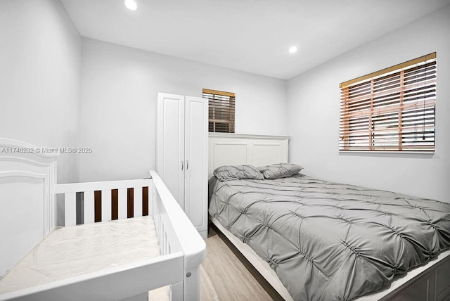 713 SW 6th Ave, Hallandale Beach, FL 33009 - bedroom with light hardwood / wood-style floors