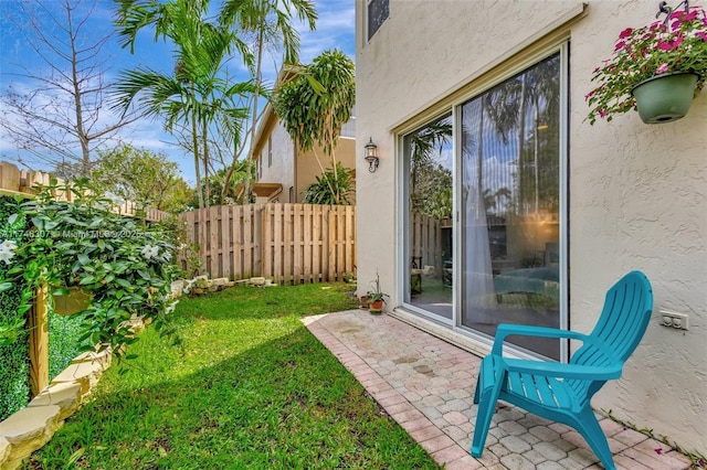 1826 Capeside Cir, Wellington, FL 33414 - view of yard with a patio