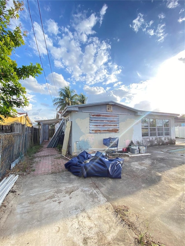 view of back of house