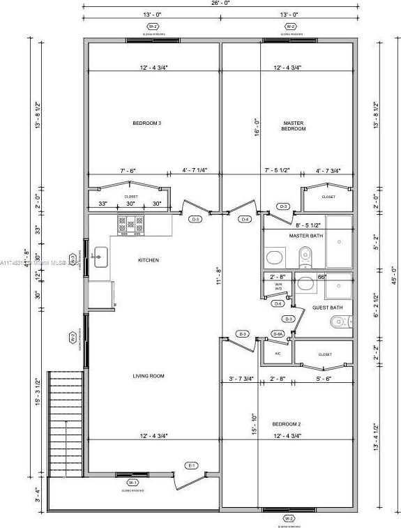 409 NW 4th Ave, Hallandale Beach, FL 33009 - floor plan