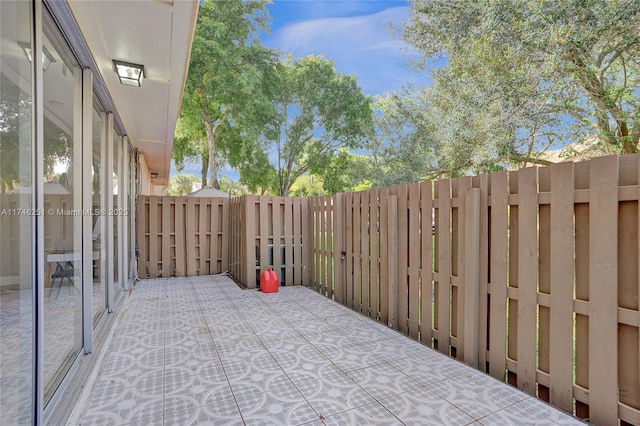 view of patio / terrace