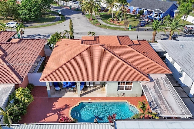 drone / aerial view