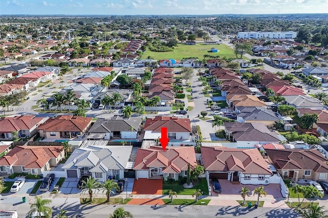 drone / aerial view