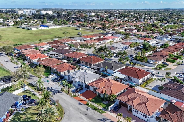 drone / aerial view
