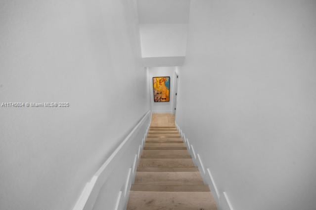 10655 NE Quaybridge Ct Unit C3, Miami, FL 33138 - stairway with wood finished floors