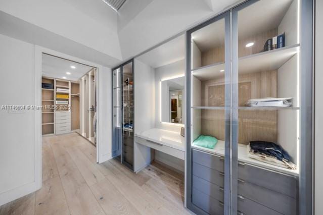 10655 NE Quaybridge Ct Unit C3, Miami, FL 33138 - spacious closet featuring light wood finished floors